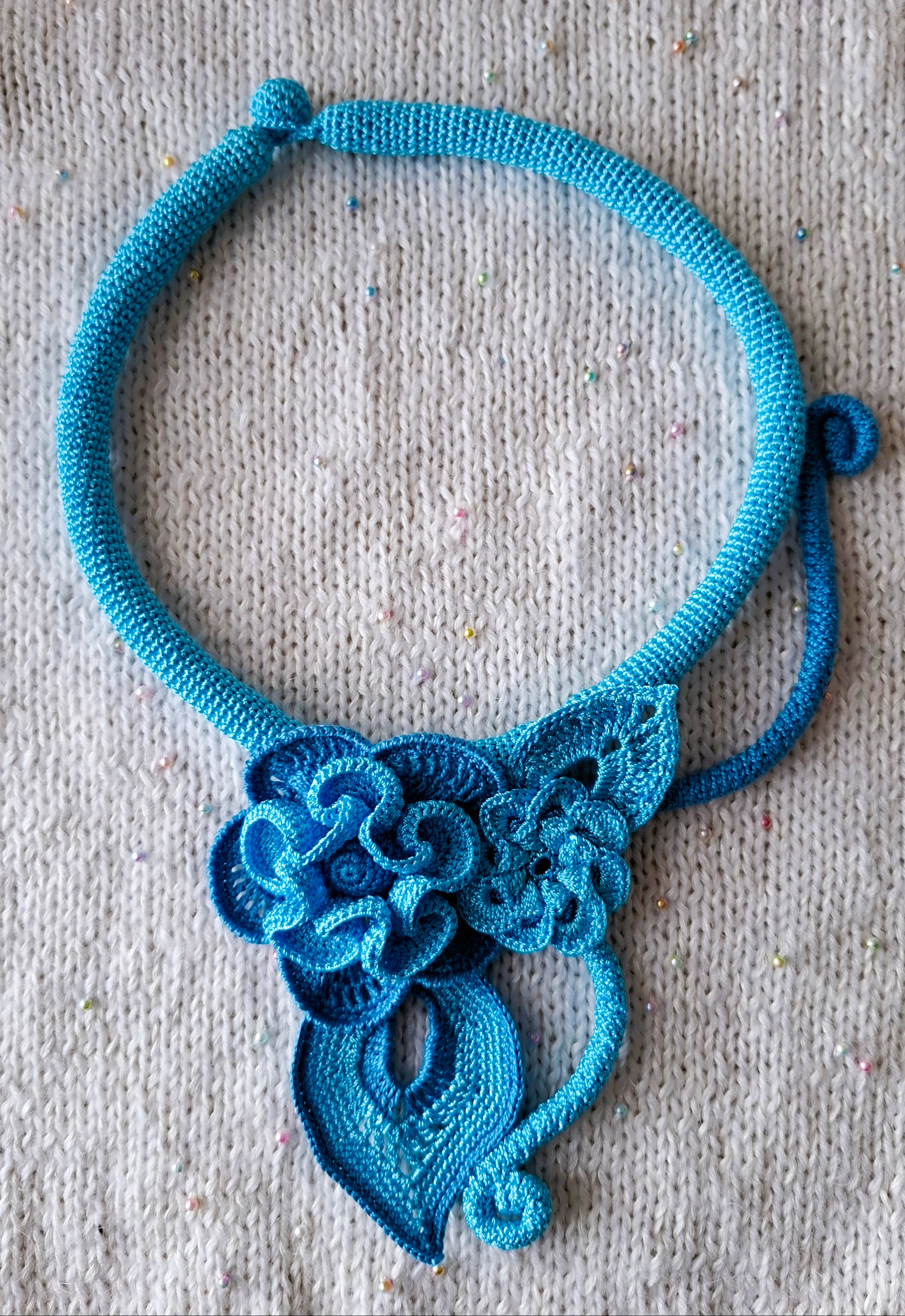 Niebieskie kwiaty - zdjęcie 4